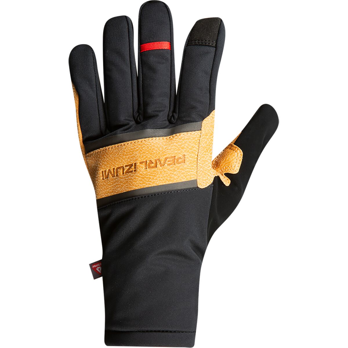 Image of PEARL iZUMi AmFib Lite Glove - Men's Black/Dark Tan, L