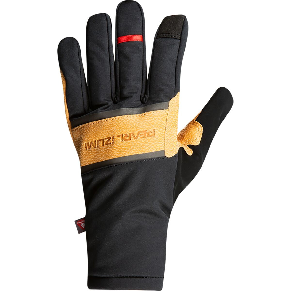 Image of PEARL iZUMi AmFib Lite Glove - Men's Black/Dark Tan, L