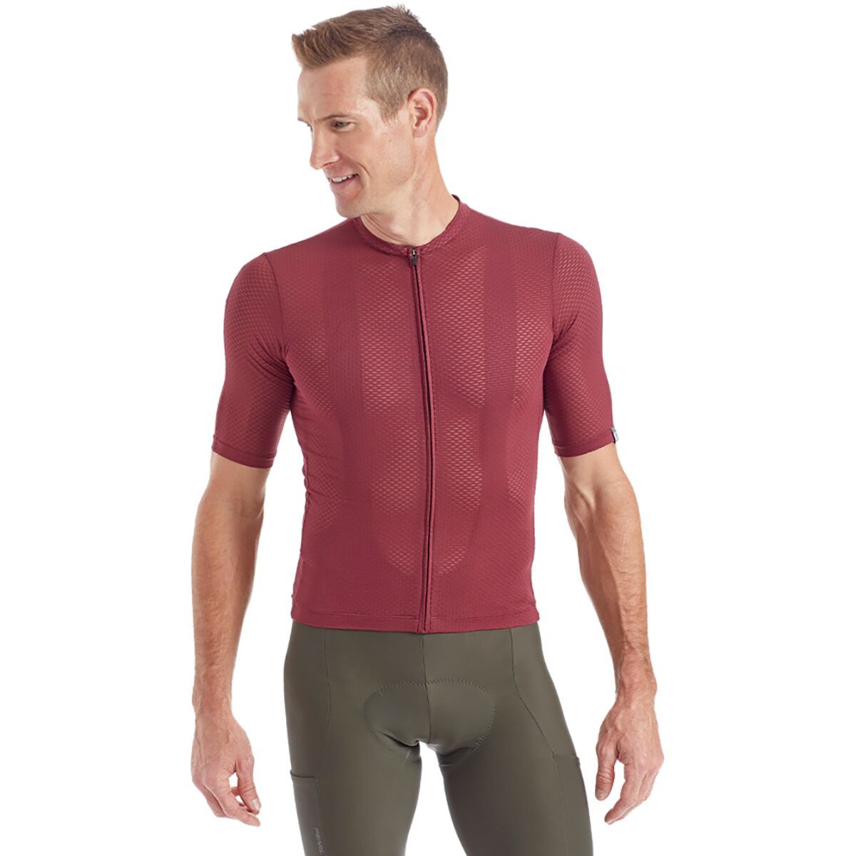 PEARL iZUMi Pro Mesh Jersey - Men's Redwood, S
