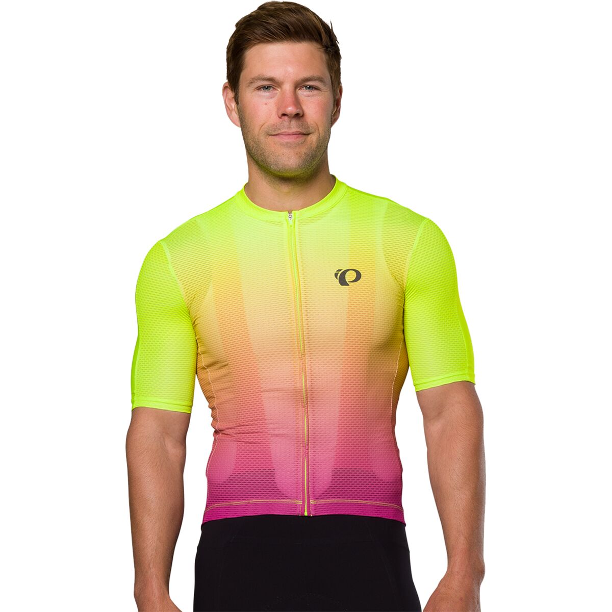 PEARL iZUMi PEARL iZUMi Pro Mesh Jersey - Men's Screaming Yellow Gradient, XL