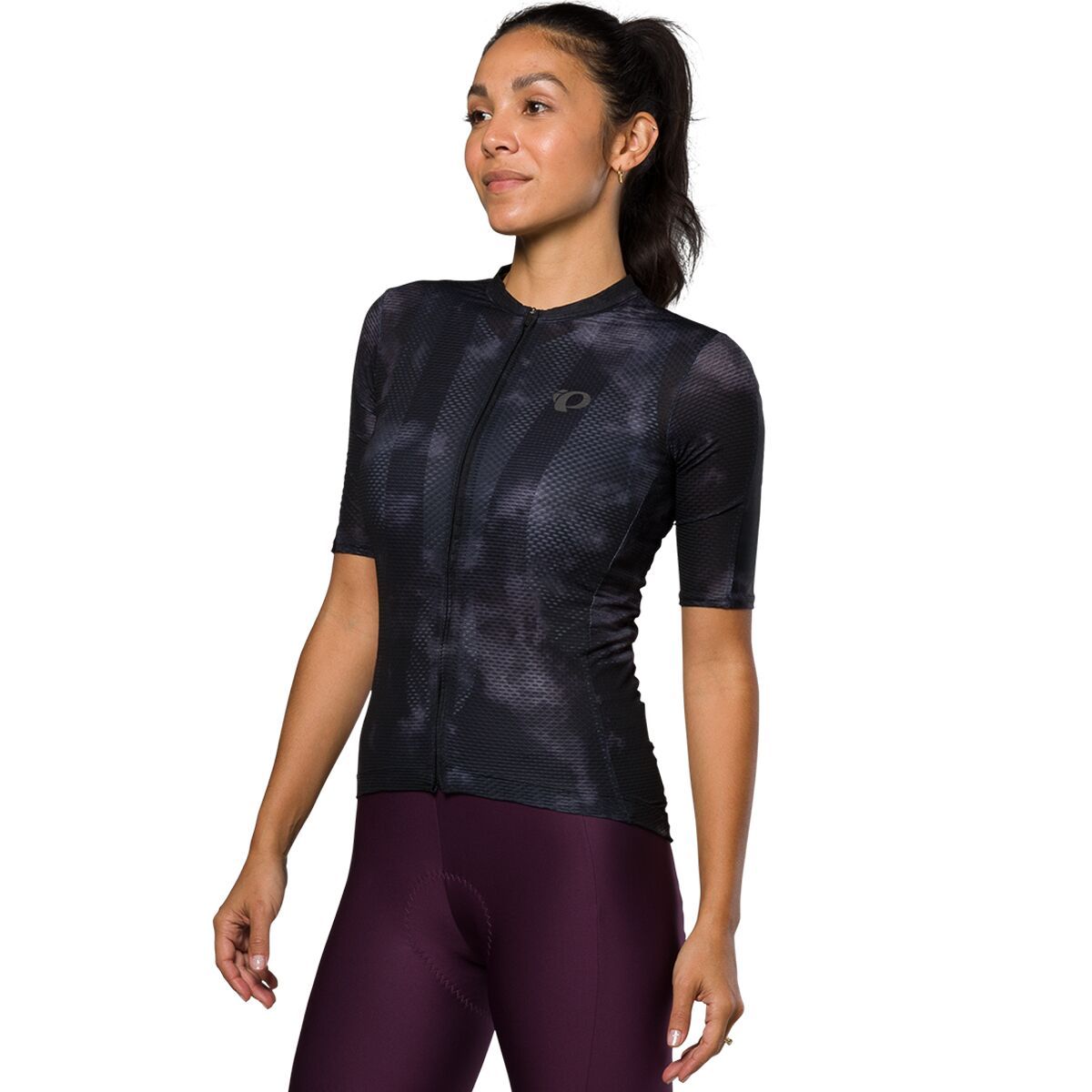 Image of PEARL iZUMi Pro Mesh Jersey - Women's Black Spectral, S