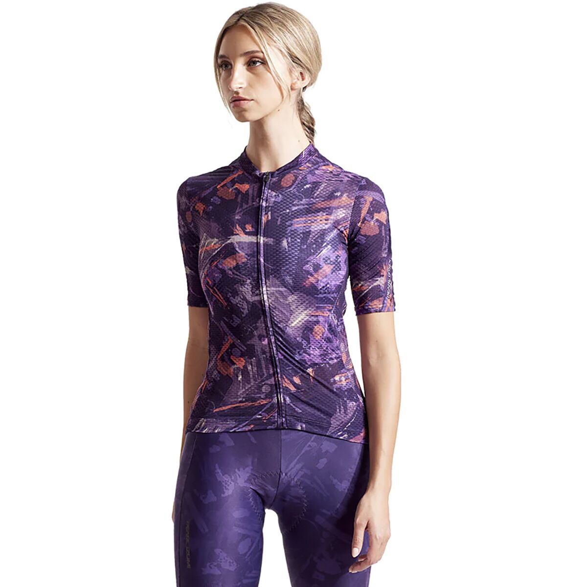 Image of PEARL iZUMi Pro Mesh Jersey - Women's Nightshade/Lilac Eve, XS