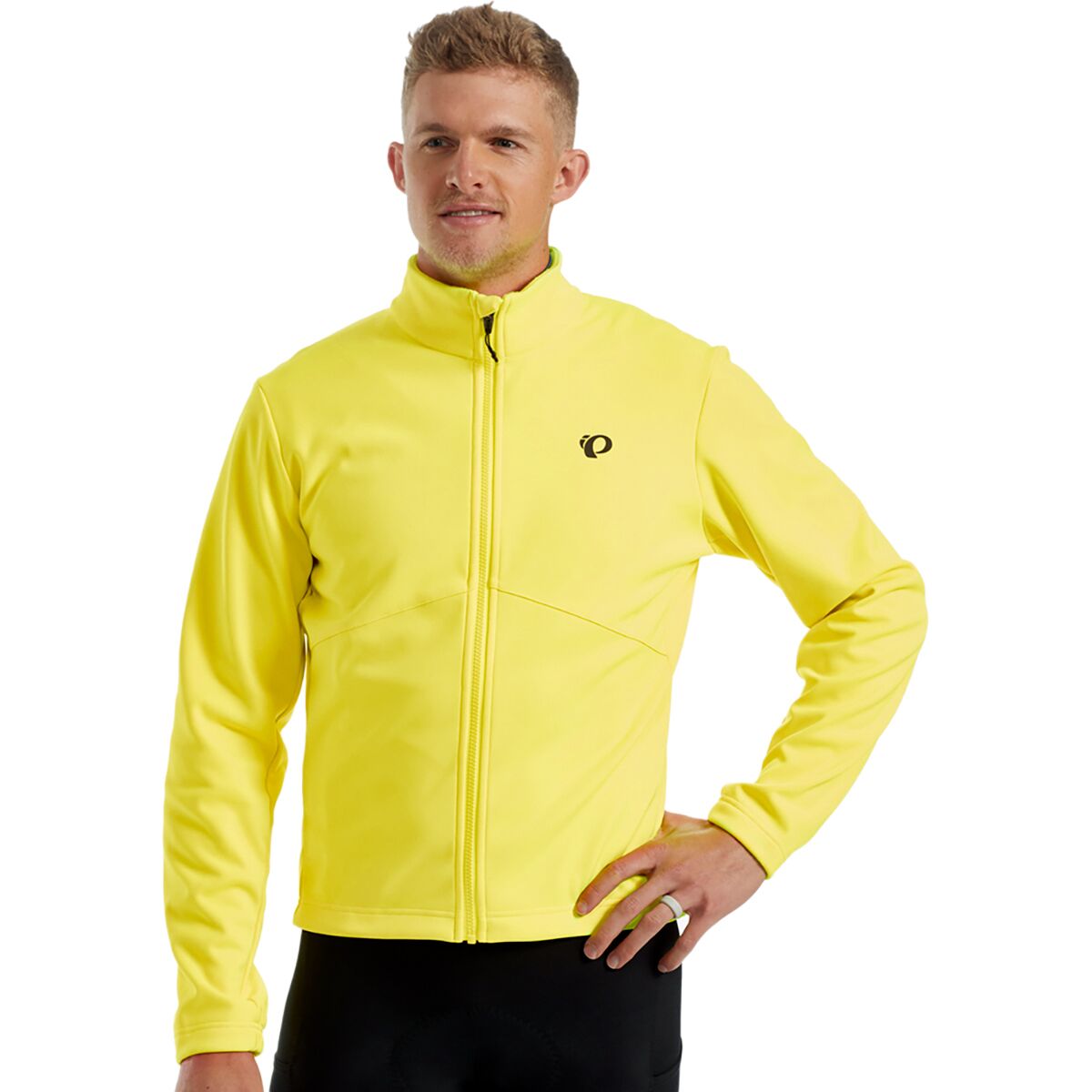 Image of PEARL iZUMi Quest Amfib Jacket - Men's Screaming Yellow, M