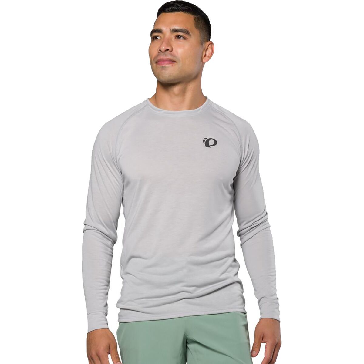Image of PEARL iZUMi Canyon Long-Sleeve Jersey - Men's Highrise, M