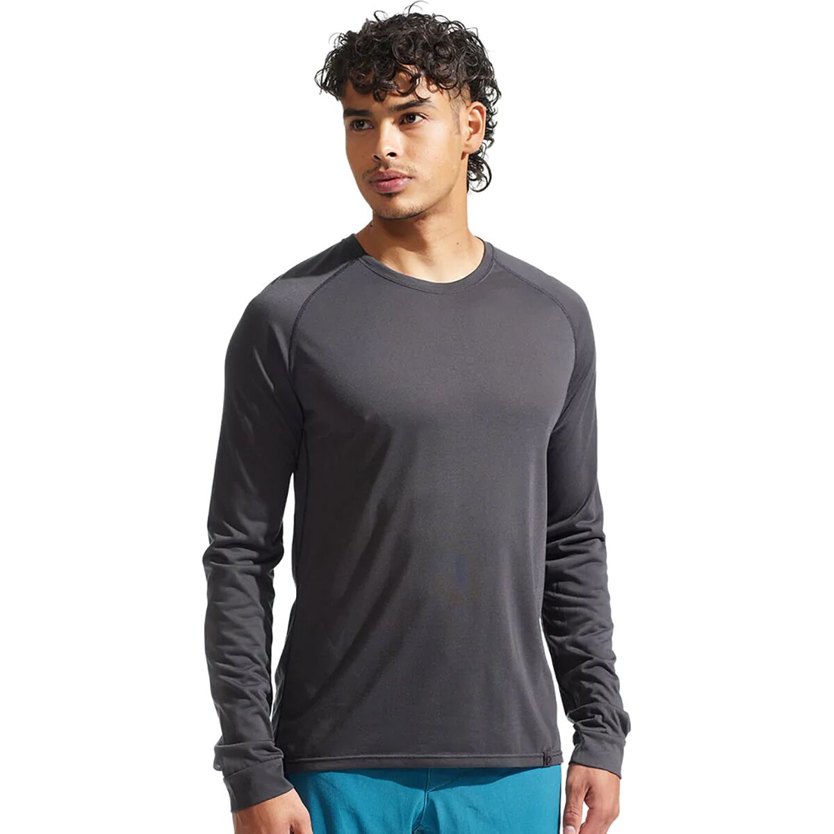 Image of PEARL iZUMi Canyon Long-Sleeve Jersey - Men's Phantom, XXL