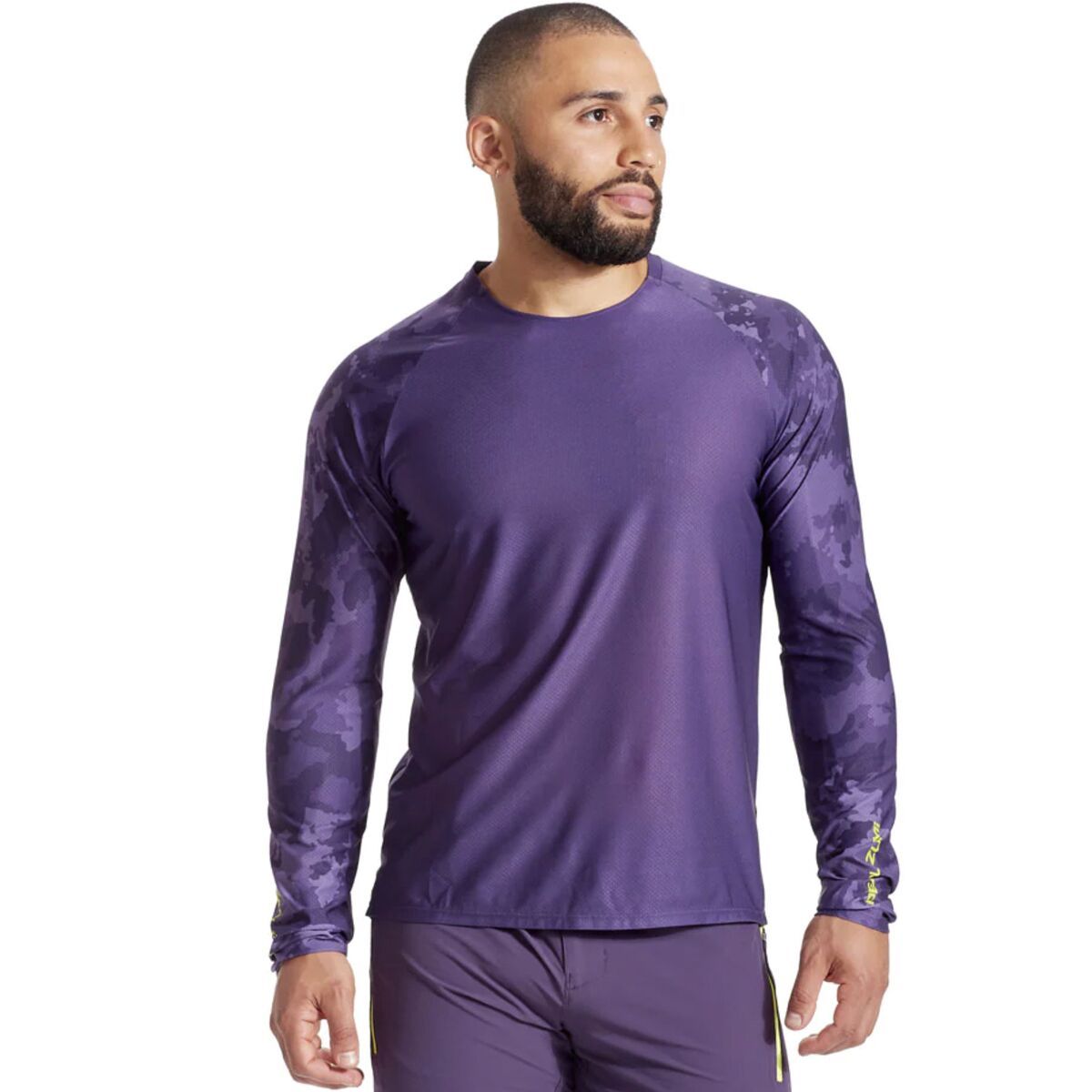 Image of PEARL iZUMi Elevate Long-Sleeve Jersey - Men's Nightshade Fountain, S