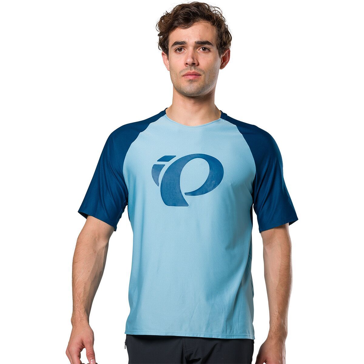 Image of PEARL iZUMi Elevate Short-Sleeve Jersey - Men's Air Blue, XL
