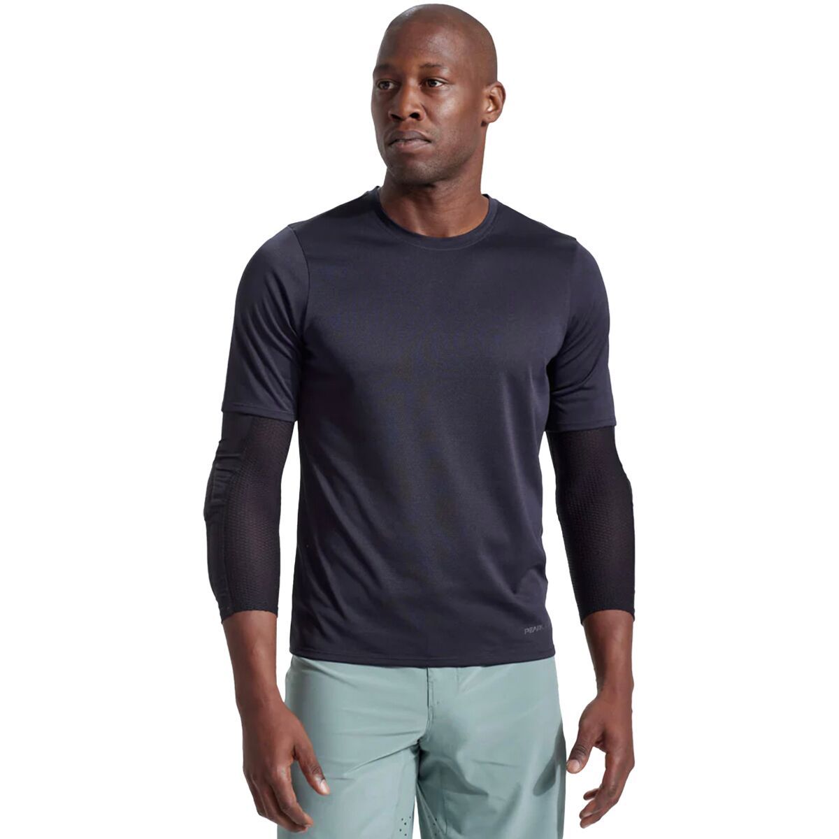 Image of PEARL iZUMi Summit Short-Sleeve Jersey - Men's Black, XL