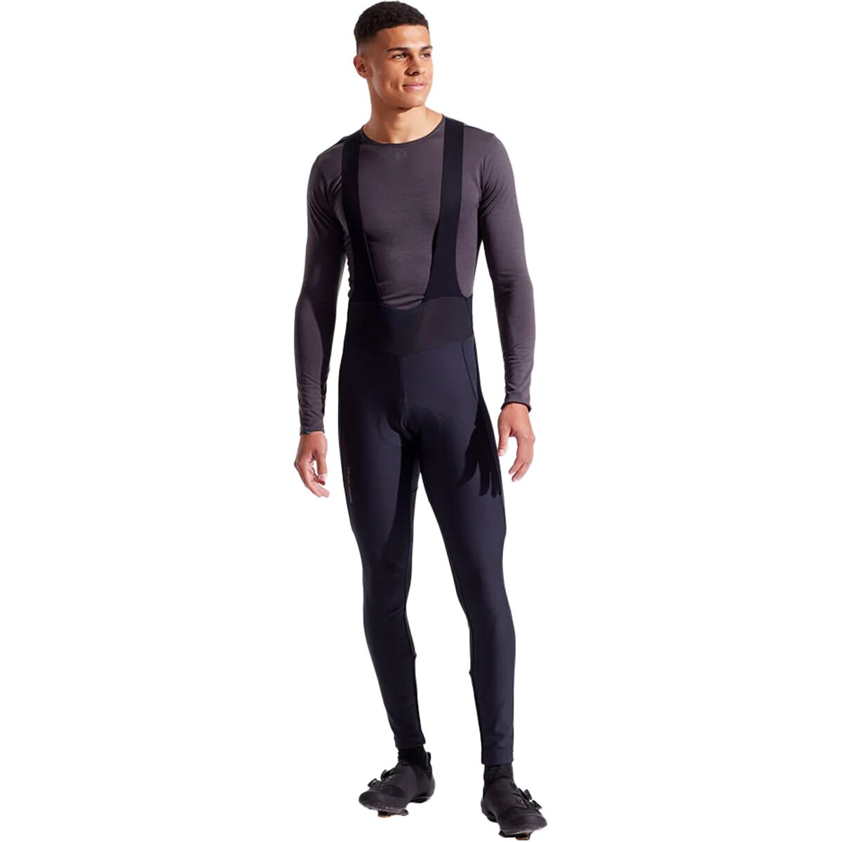 Image of PEARL iZUMi AmFib Cycling Bib Tight - Men's Black, XL