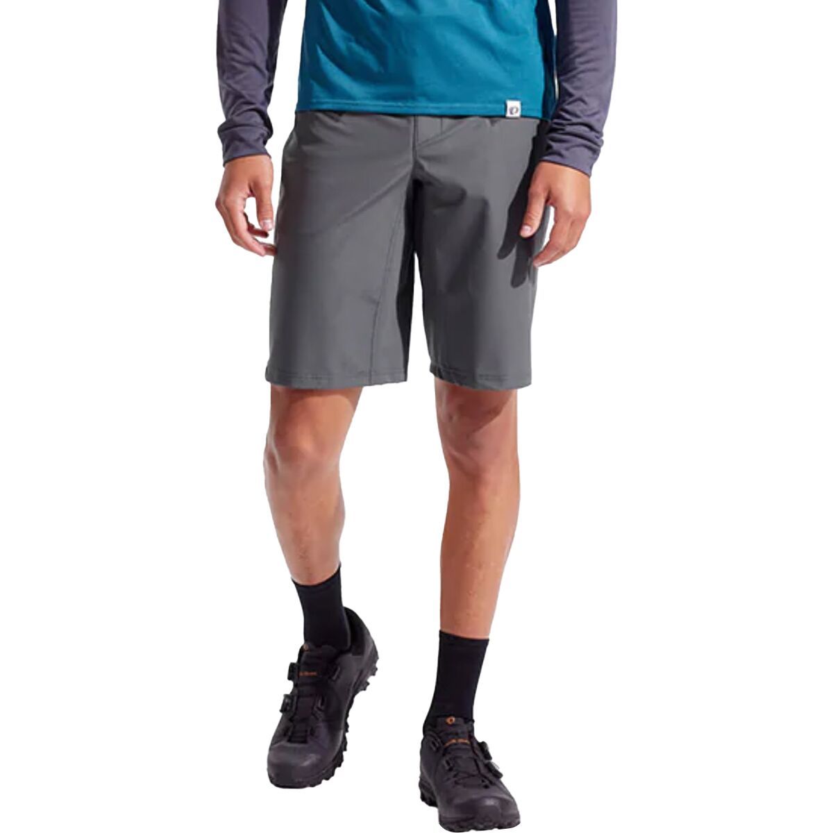 Image of PEARL iZUMi Canyon WRX Shell Short - Men's Urban Sage, 38