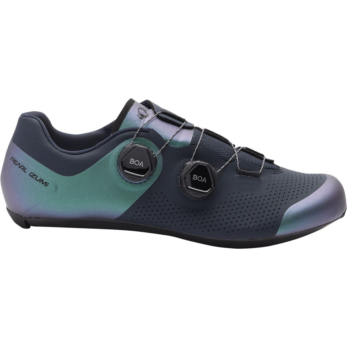 Image of PEARL iZUMi PRO Road Cycling Shoe - Men's Iridescent Navy, 46.0