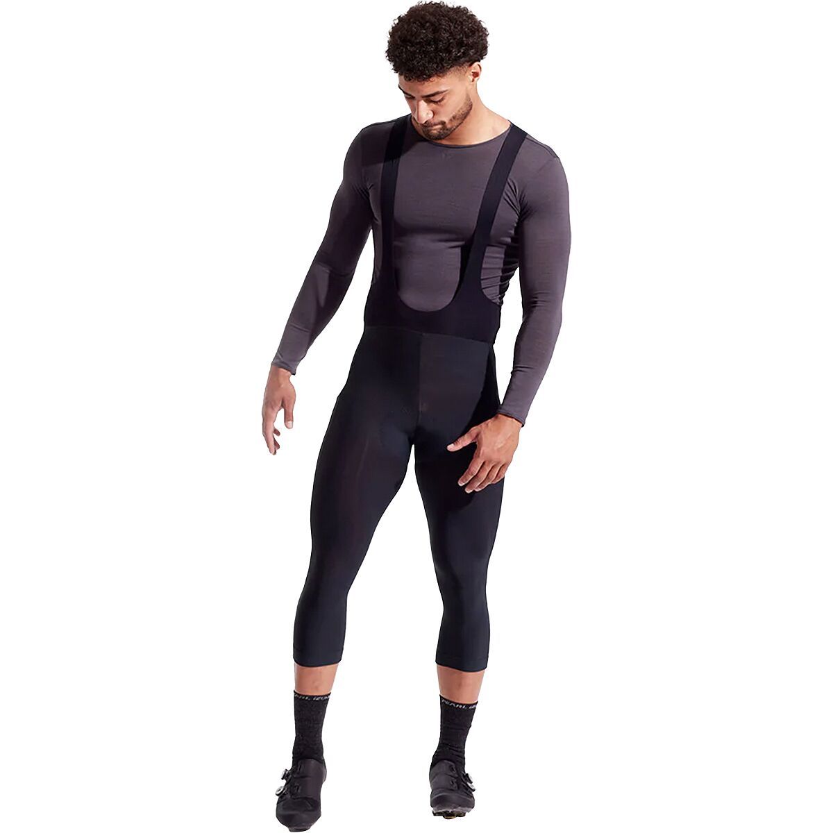 Image of PEARL iZUMi Thermal Cycling 3/4 Tight - Men's Black, M