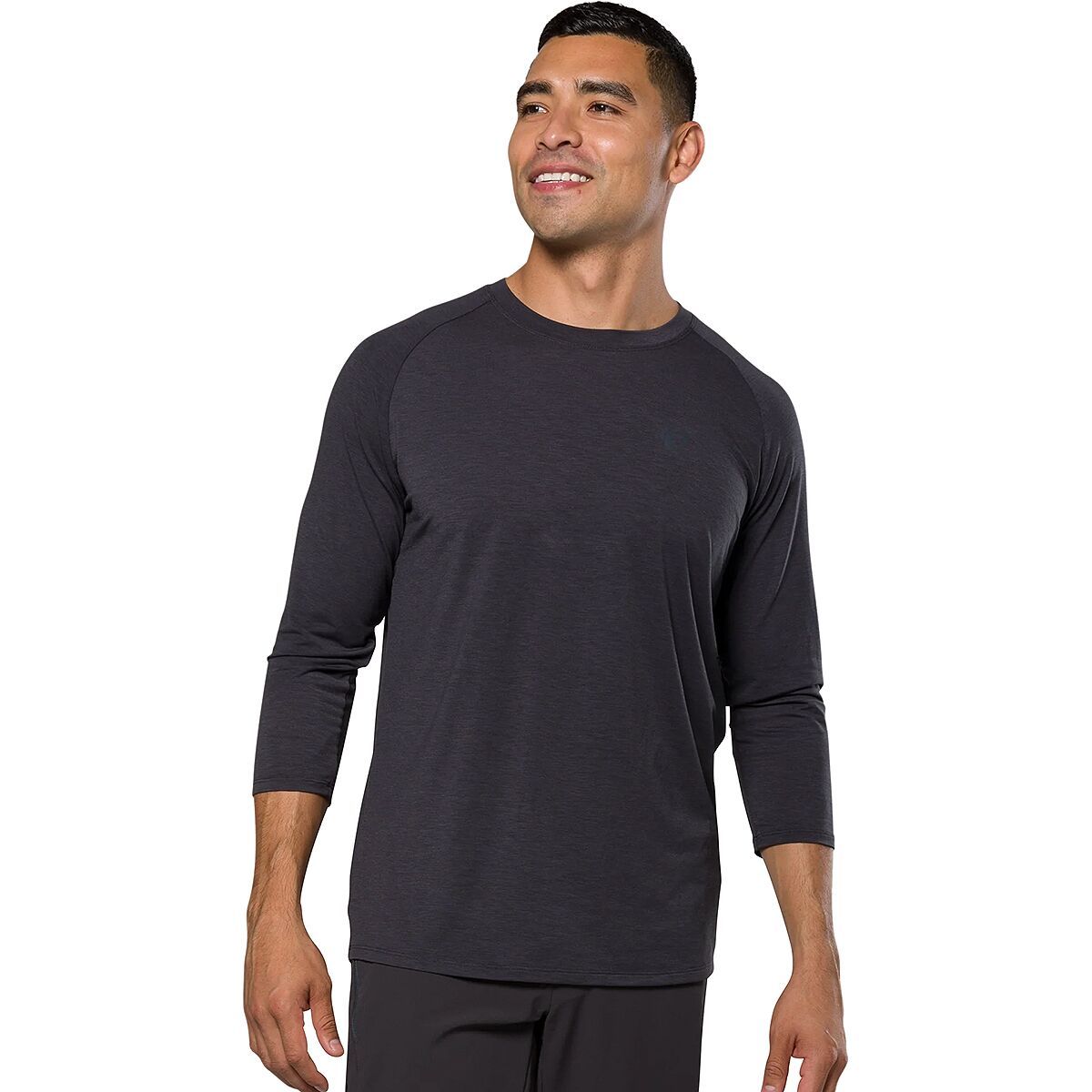 Image of PEARL iZUMi Canyon Merino 3/4 Jersey - Men's Phantom, M