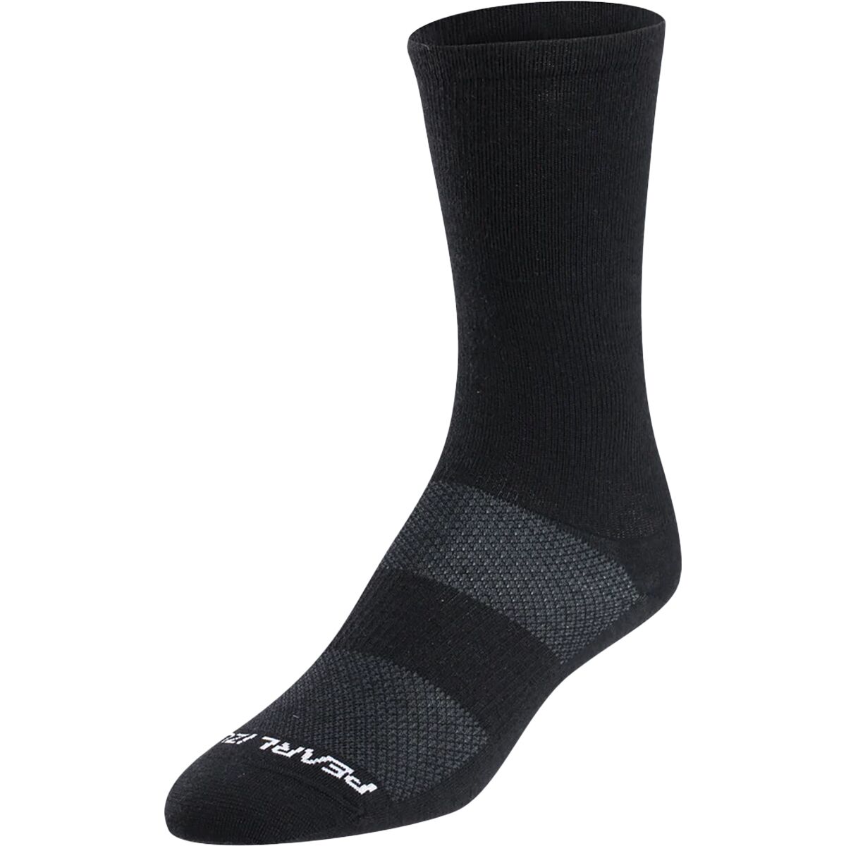 Image of PEARL iZUMi Merino Air 7in Sock - Men's Black, M