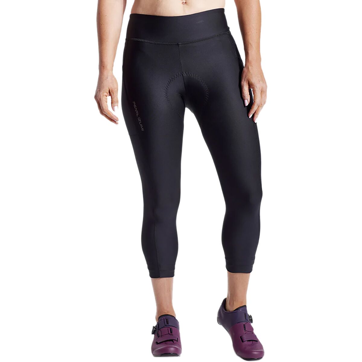 Image of PEARL iZUMi Sugar 21in Cycling Crop Tight - Women's Black, S