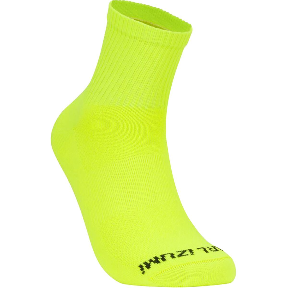 Image of PEARL iZUMi Transfer 4in Sock - Men's Screaming Yellow, L
