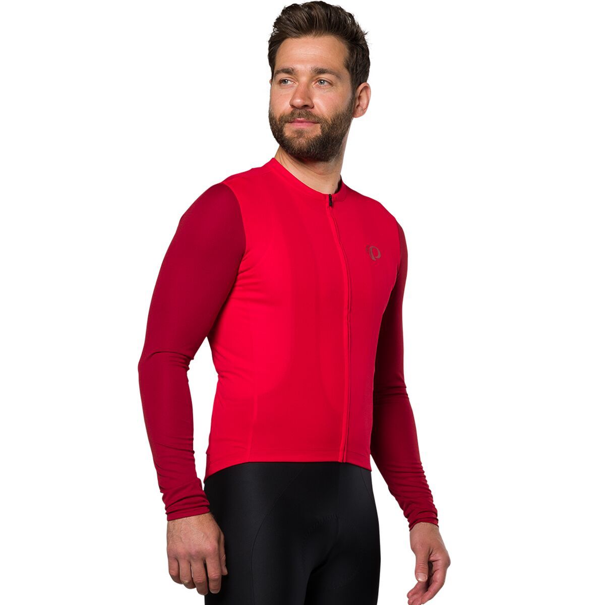 Image of PEARL iZUMi Attack Long-Sleeve Jersey - Men's Goji Berry, S