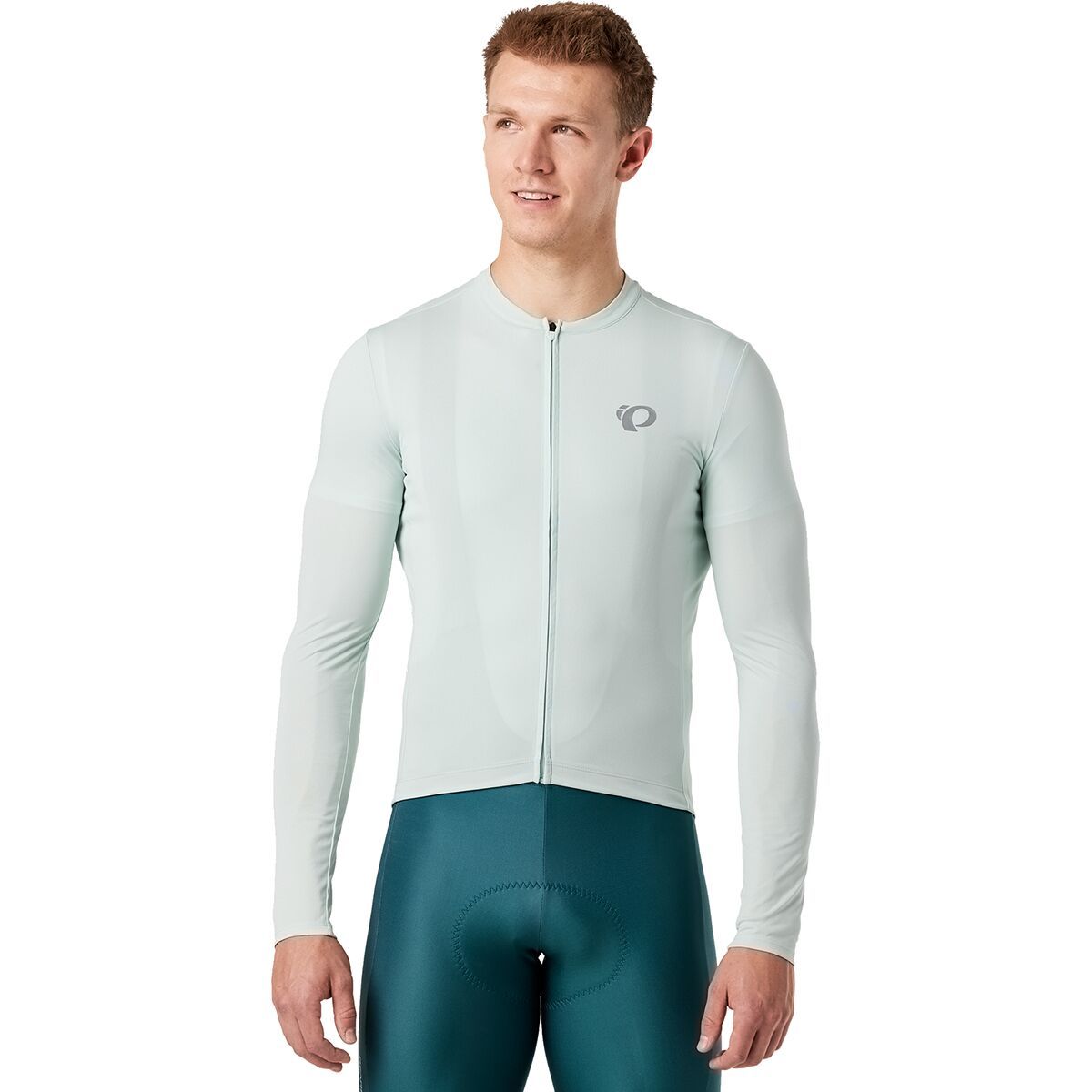 Image of PEARL iZUMi Attack Long-Sleeve Jersey - Men's Surf Spray, XL