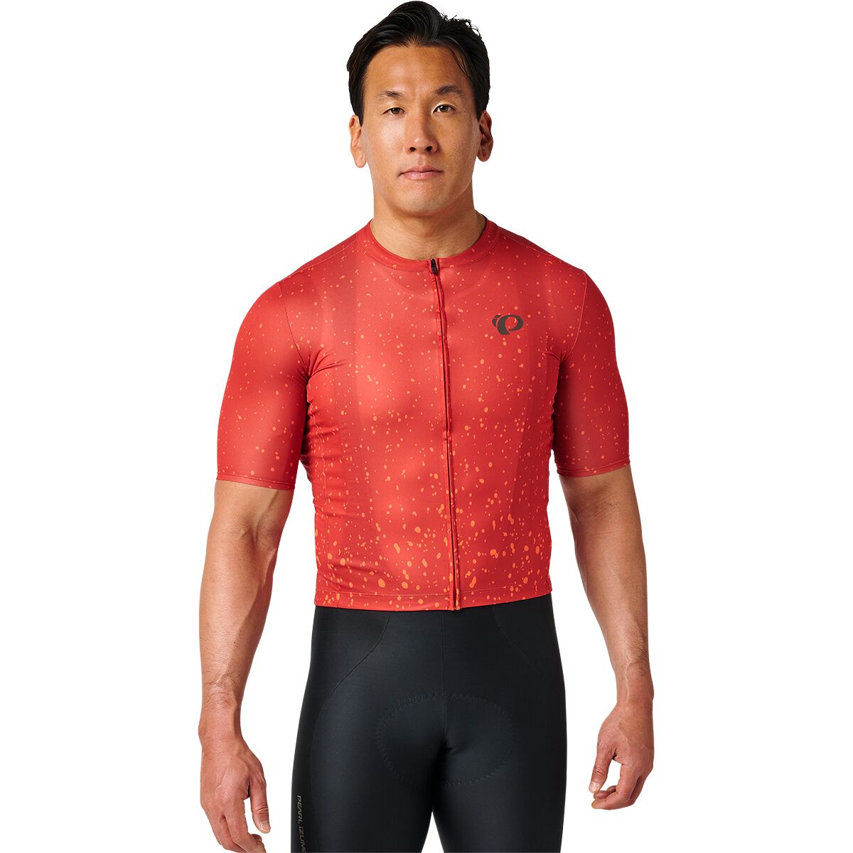 Image of PEARL iZUMi Attack Short-Sleeve Jersey - Men's Chili Splatera, M