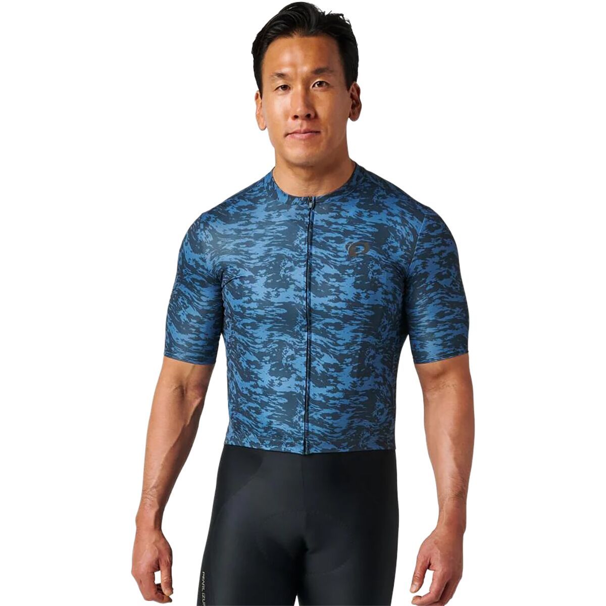 Image of PEARL iZUMi Attack Short-Sleeve Jersey - Men's Dark Slate Waverock, L