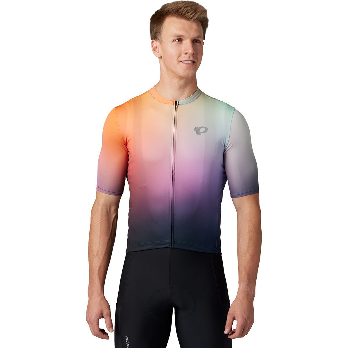Image of PEARL iZUMi Attack Short-Sleeve Jersey - Men's Melon Air Dye, S