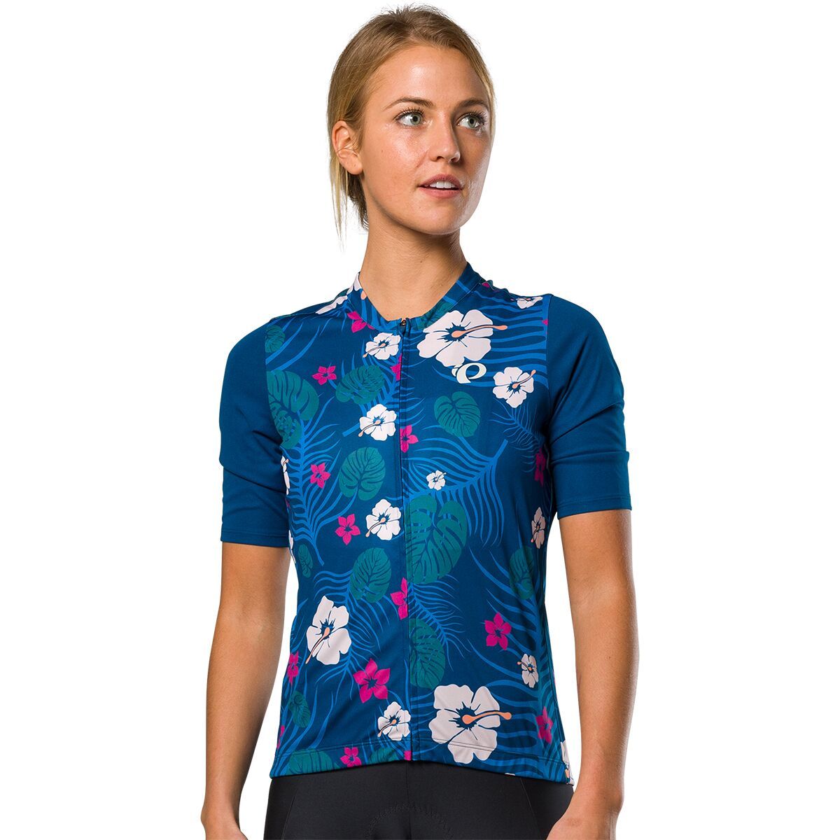 Image of PEARL iZUMi Attack Short-Sleeve Jersey - Women's Twilight Tropical, XS