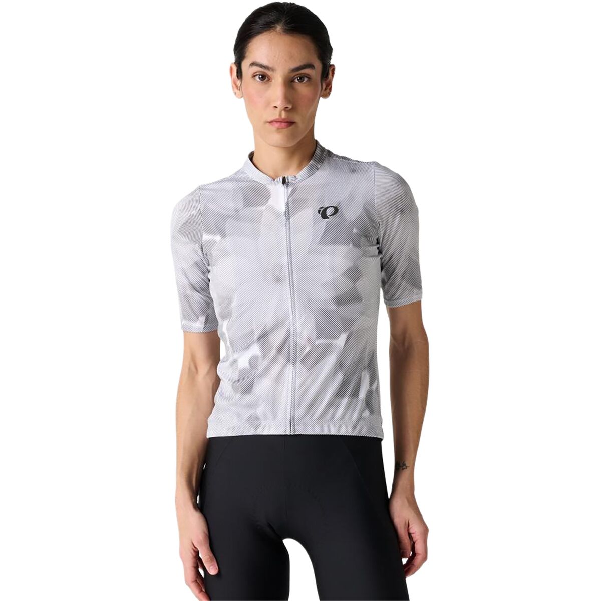 Image of PEARL iZUMi Attack Short-Sleeve Jersey - Women's White Botanica, XL