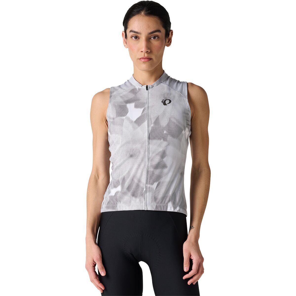 Image of PEARL iZUMi Attack Sleeveless Jersey - Women's White Botanica, M