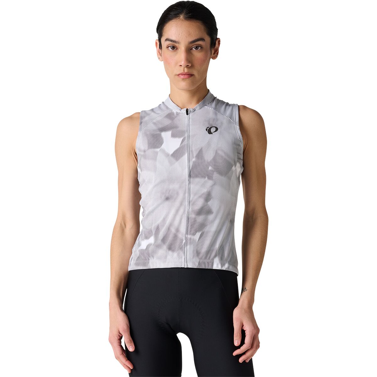 Image of PEARL iZUMi Attack Sleeveless Jersey - Women's White Botanica, L
