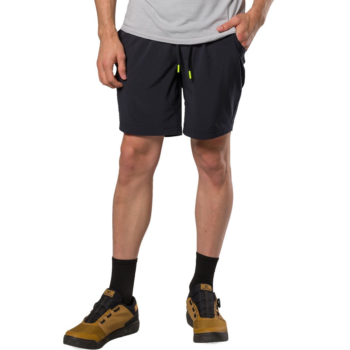 Image of PEARL iZUMi Canyon Active 8in Short - Men's Black, S