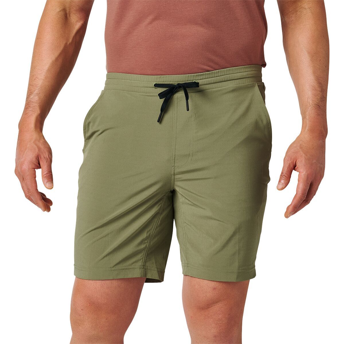 Image of PEARL iZUMi Canyon Active 8in Short - Men's Deep Lichen Green, M