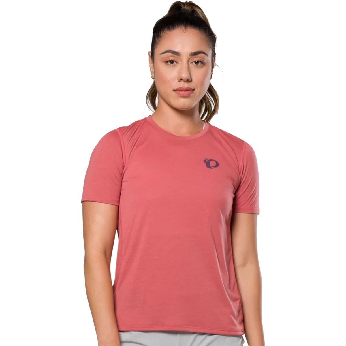 Image of PEARL iZUMi Canyon Short-Sleeve Jersey - Women's Rosewood, M