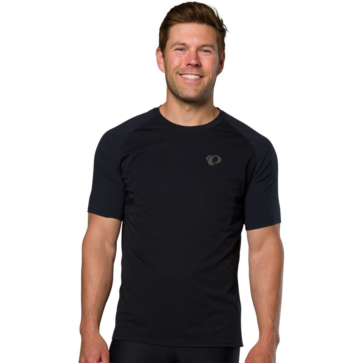 Image of PEARL iZUMi Expedition Merino Short-Sleeve Jersey - Men's Black, XXL