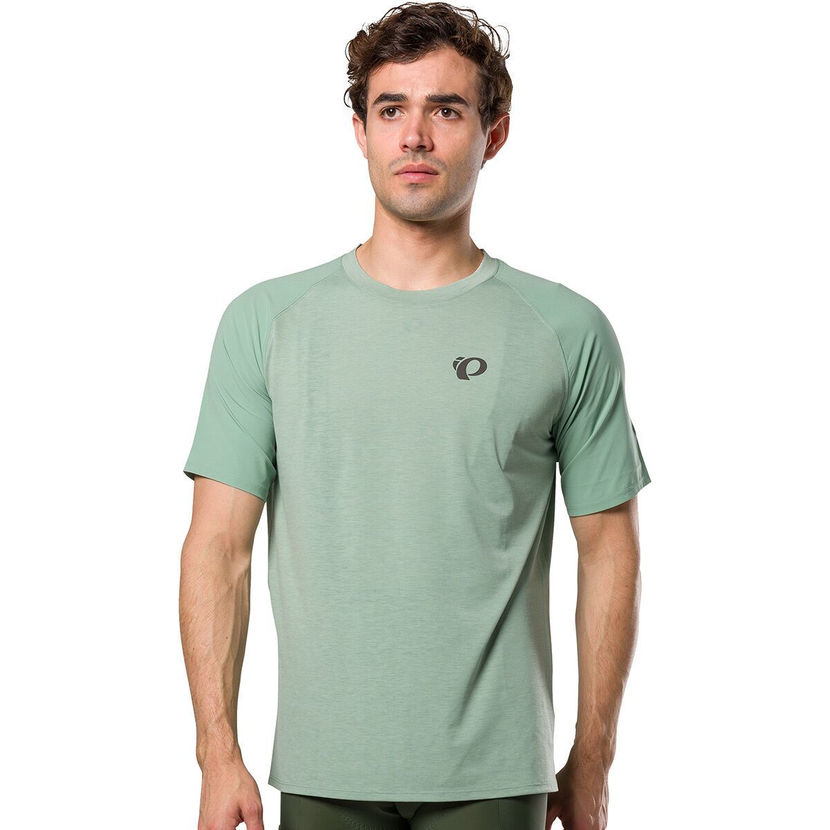 Image of PEARL iZUMi Expedition Merino Short-Sleeve Jersey - Men's Green Bay, S