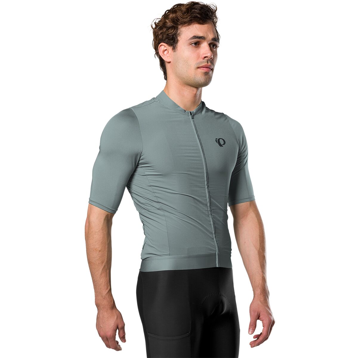 Image of PEARL iZUMi Expedition Short-Sleeve Jersey - Men's Silver Blue, S