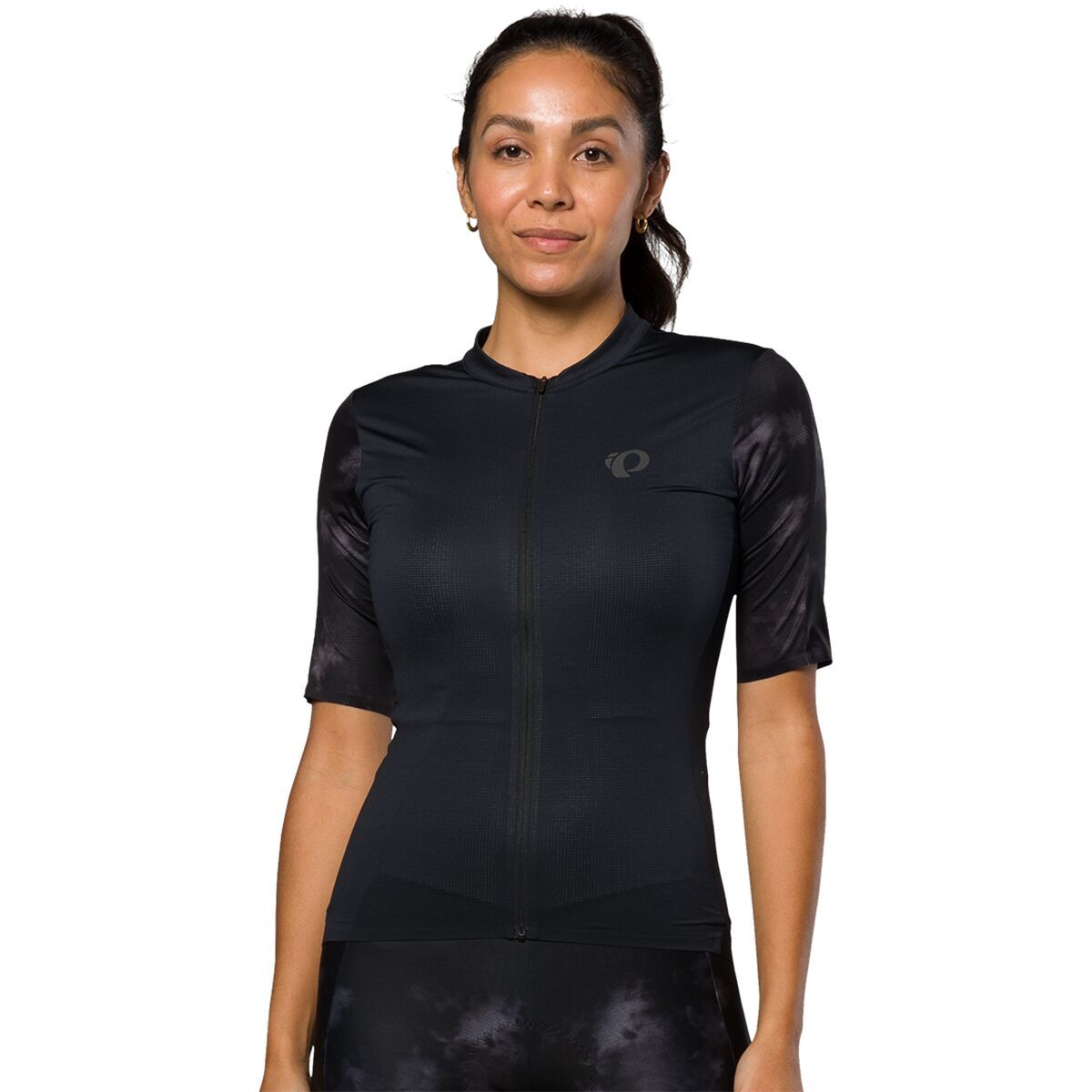 Image of PEARL iZUMi Pro Short-Sleeve Jersey - Women's Black Spectral, S