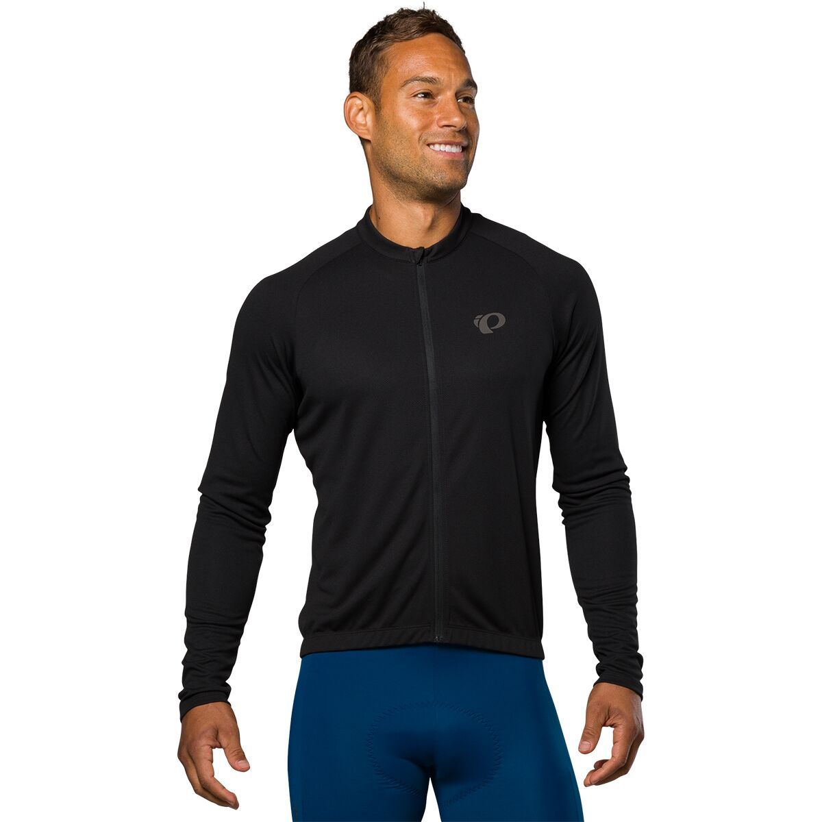 Image of PEARL iZUMi Quest Long-Sleeve Jersey - Men's Black, S