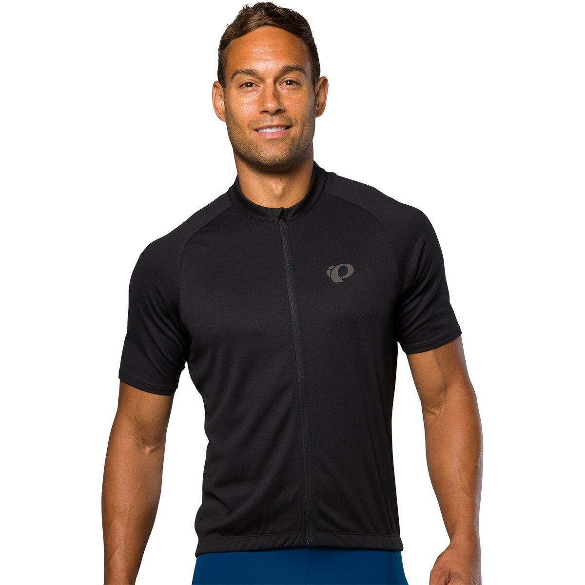 Image of PEARL iZUMi Quest Short-Sleeve Jersey - Men's Black, XL