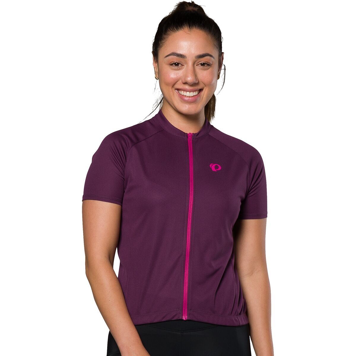 Image of PEARL iZUMi Quest Short-Sleeve Jersey - Women's Dark Violet, XXL