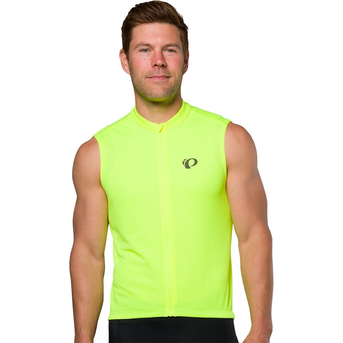 Image of PEARL iZUMi Quest Sleeveless Jersey - Men's Screaming Yellow, M