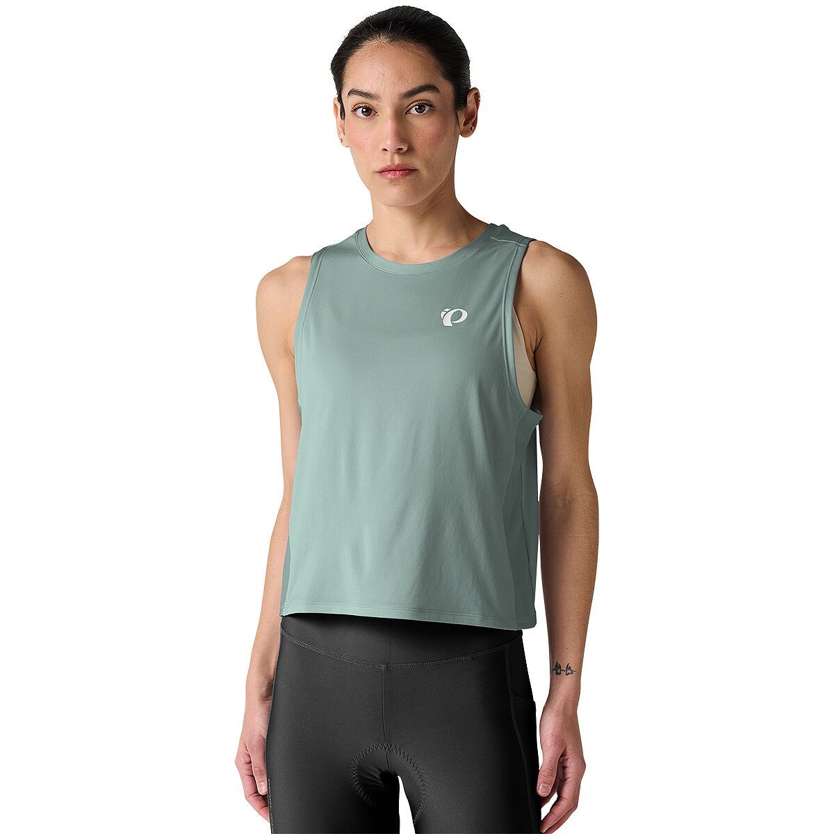 Image of PEARL iZUMi Sugar Air Tank - Women's Balsam Green, S