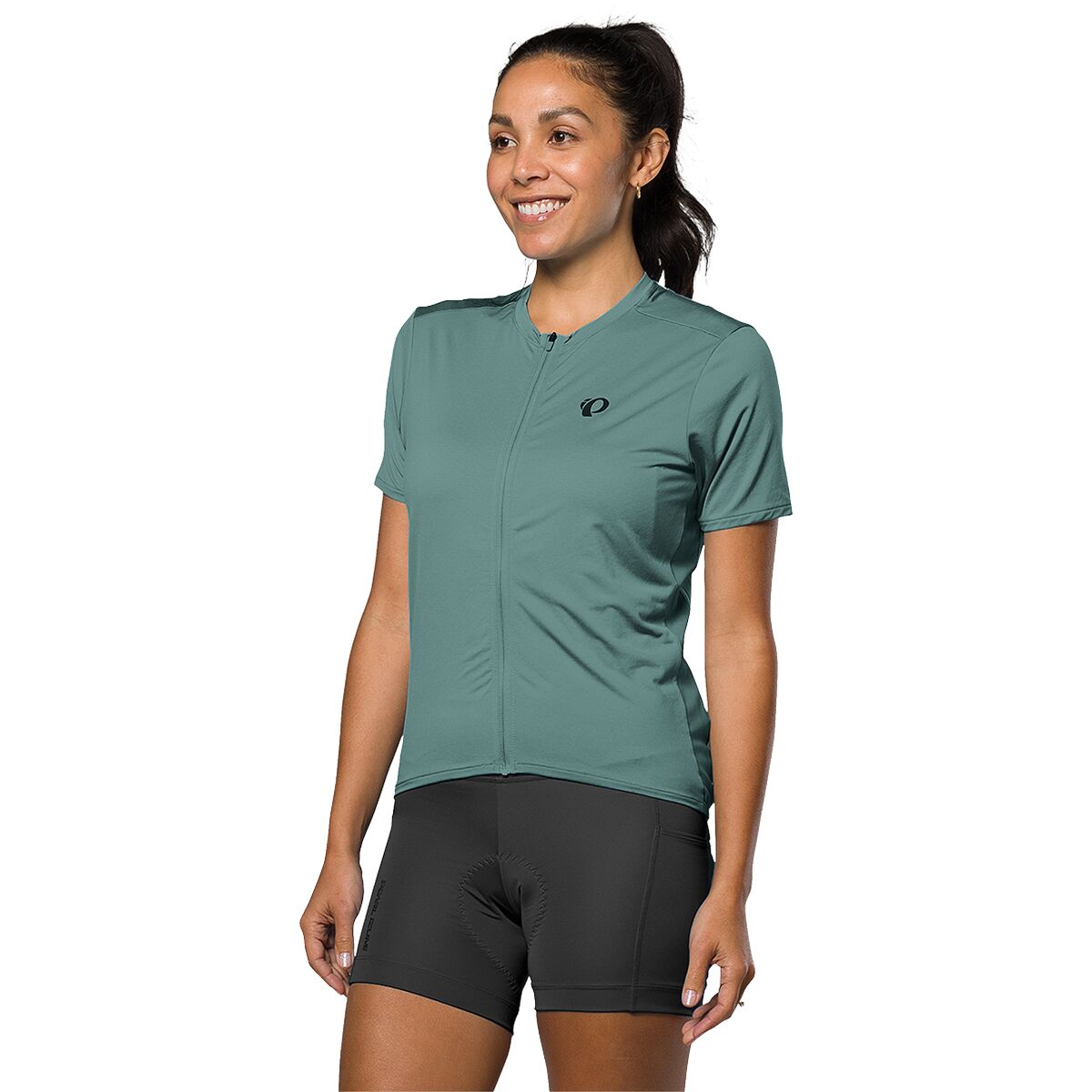 Image of PEARL iZUMi Sugar Short-Sleeve Jersey - Women's Balsam Green, S