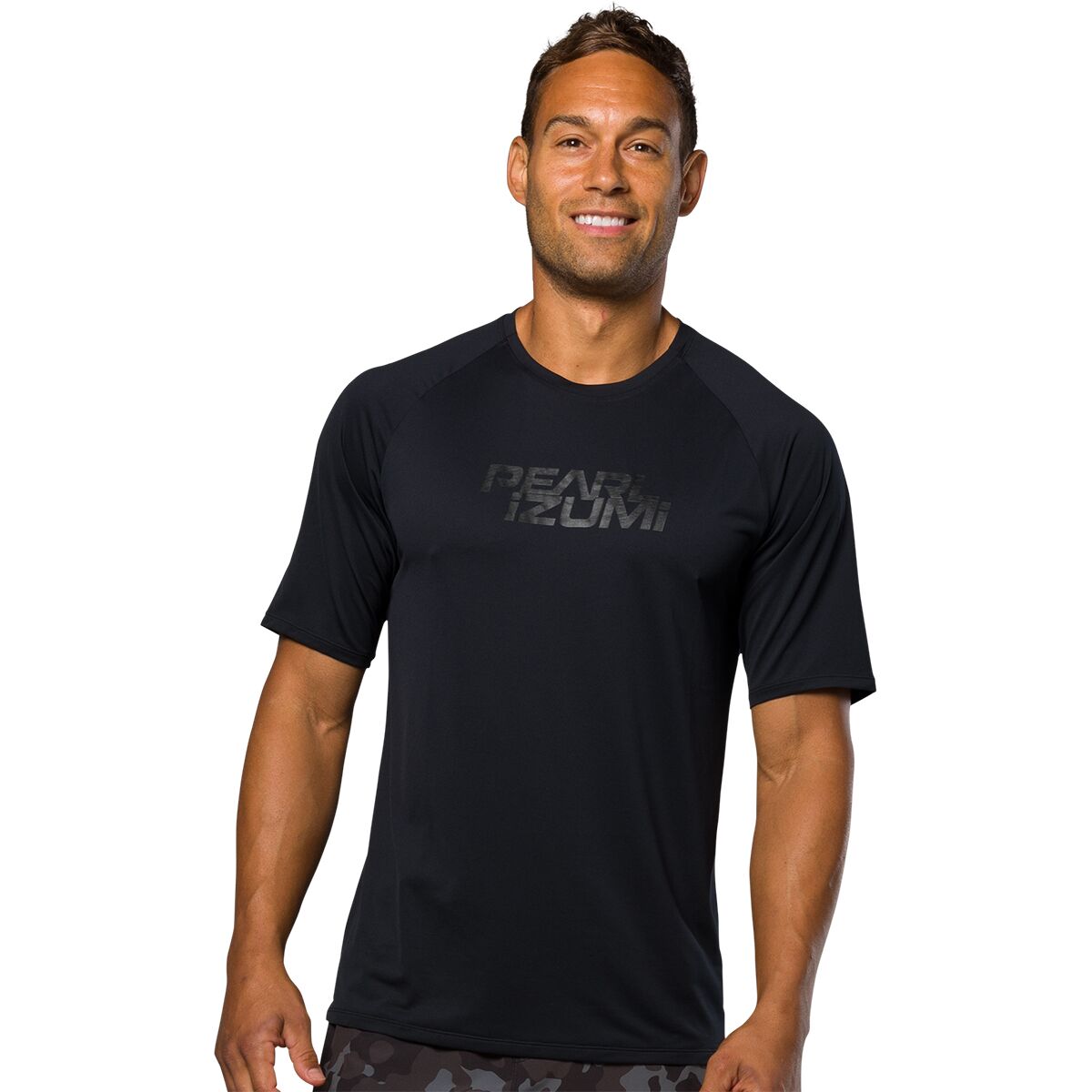 Image of PEARL iZUMi Summit Short-Sleeve Jersey - Men's Black, M