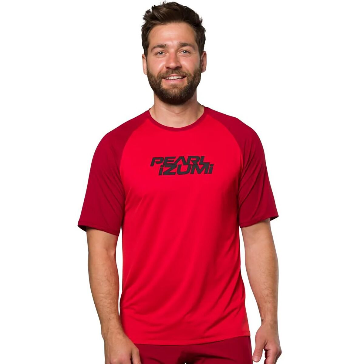 Image of PEARL iZUMi Summit Short-Sleeve Jersey - Men's Goji Berry, XXL