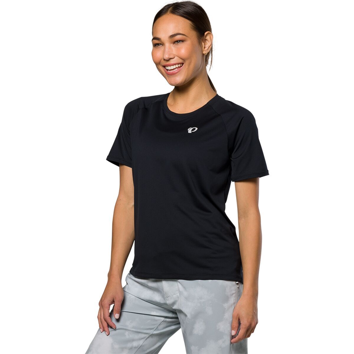 Image of PEARL iZUMi Summit Short-Sleeve Jersey - Women's Black, S