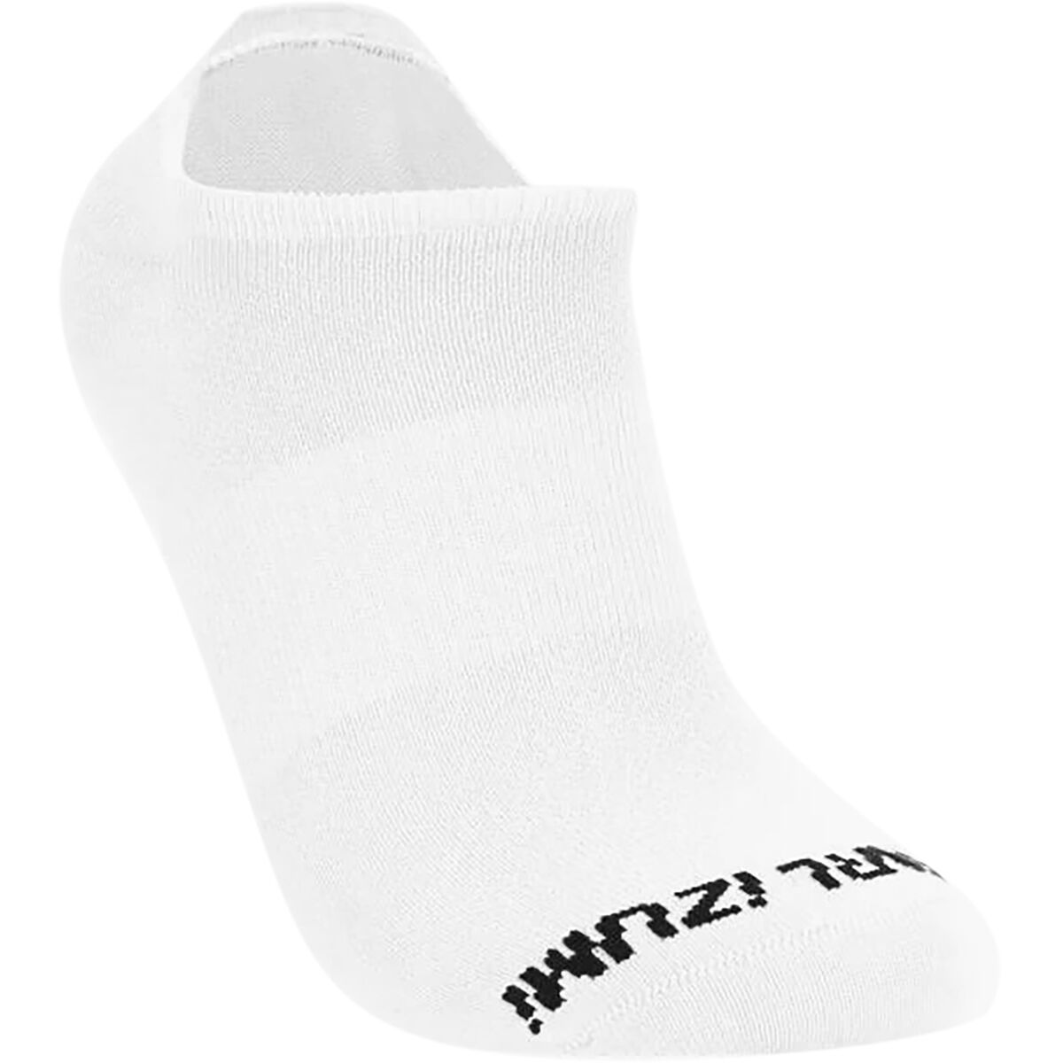 Image of PEARL iZUMi Transfer No Show Cycling Sock White, XL