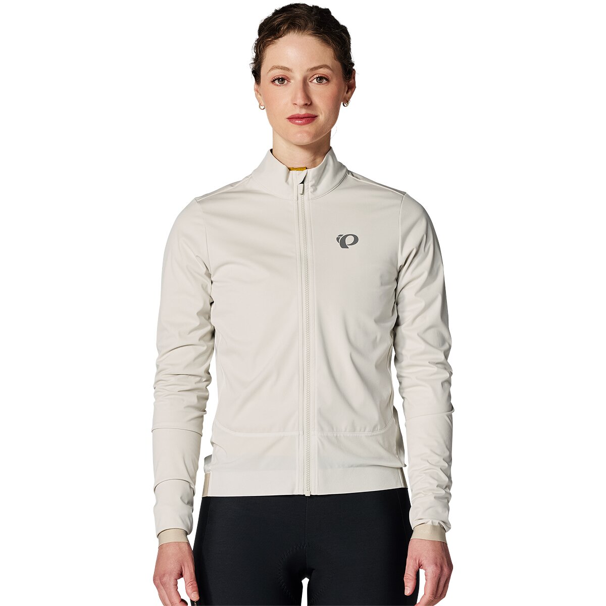 Image of PEARL iZUMi Attack Hybrid Jacket - Women's Silver Birch/Feather Grey, XL