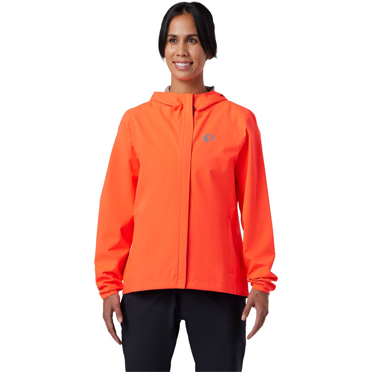 Image of PEARL iZUMi Canyon 2.5L Rain Jacket - Women's Fiery Coral, XL