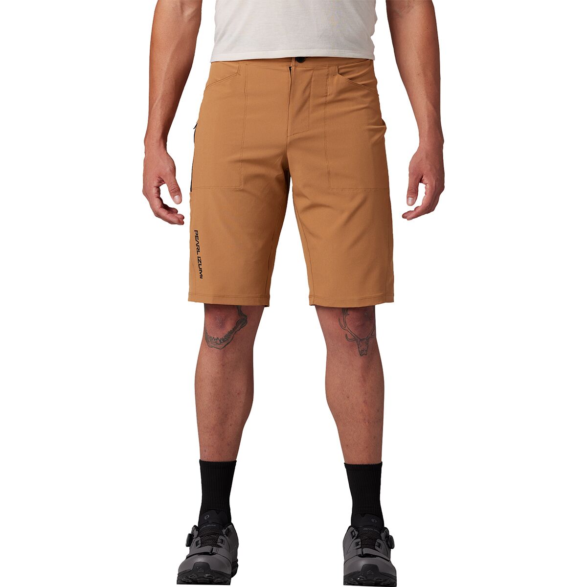 Image of PEARL iZUMi Canyon Short With Liner - Men's Chipmunk, 38