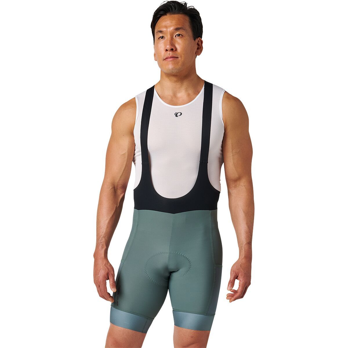 Image of PEARL iZUMi Expedition Bib Short - Men's Balsam Green, M